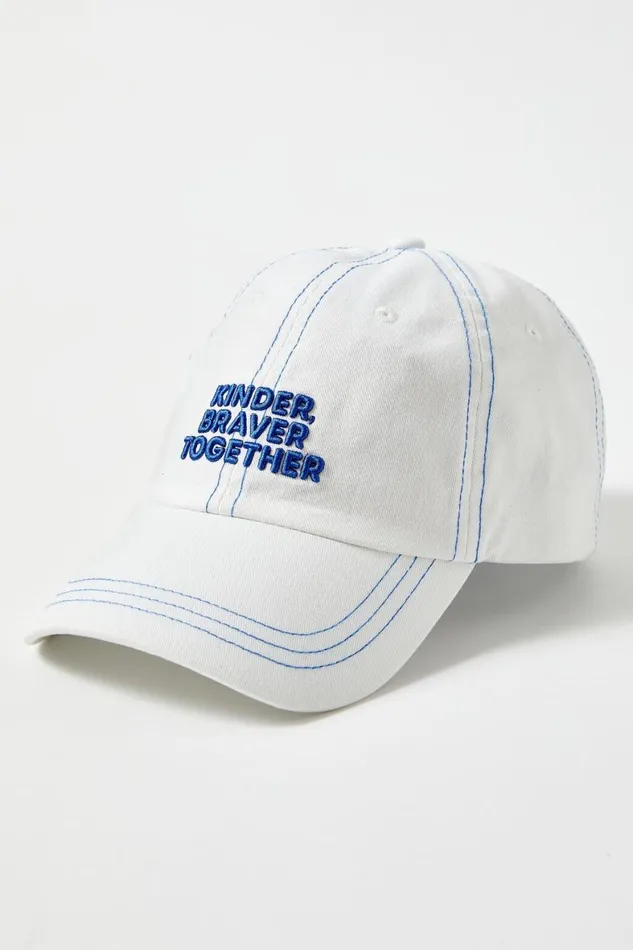 MenWomen Gifting Cotton On Born This Way Foundation Cap Vintage White