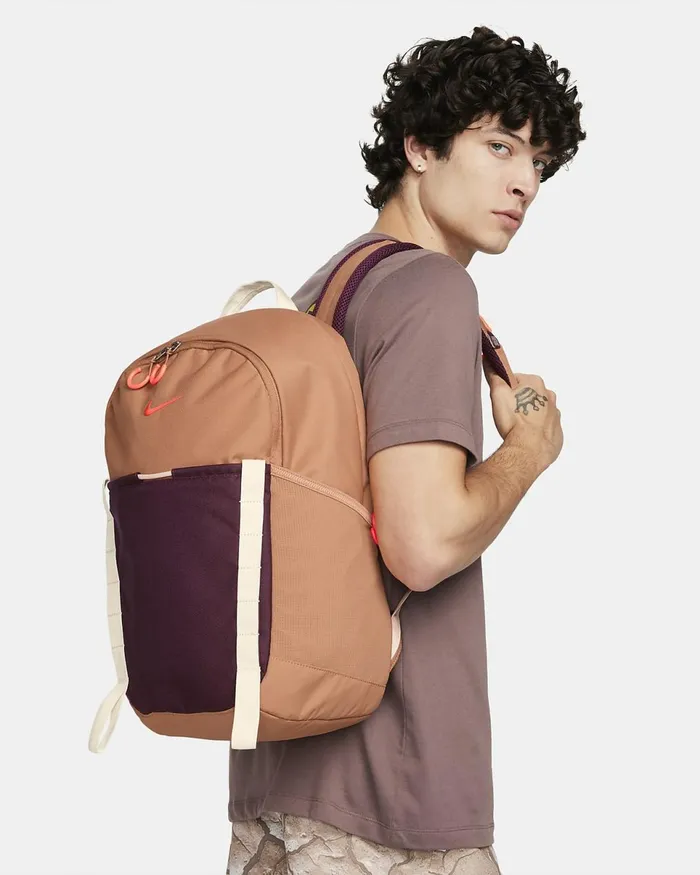 MenWomen Hike Amber Brownnight Maroonbright Crimson Nike Bags And Backpacks