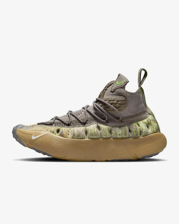 MenWomen Ispa Sense Flyknit Enigma Stoneelemental Goldseafoam Nike Lifestyle