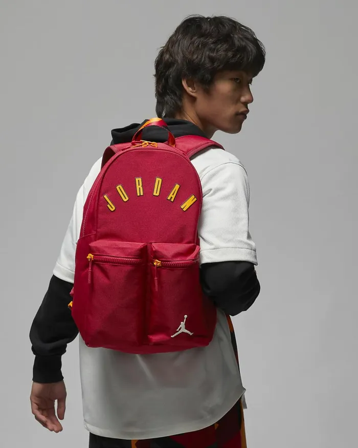 MenWomen Jordan Mvp Backpack Cardinal Red Nike Bags And Backpacks