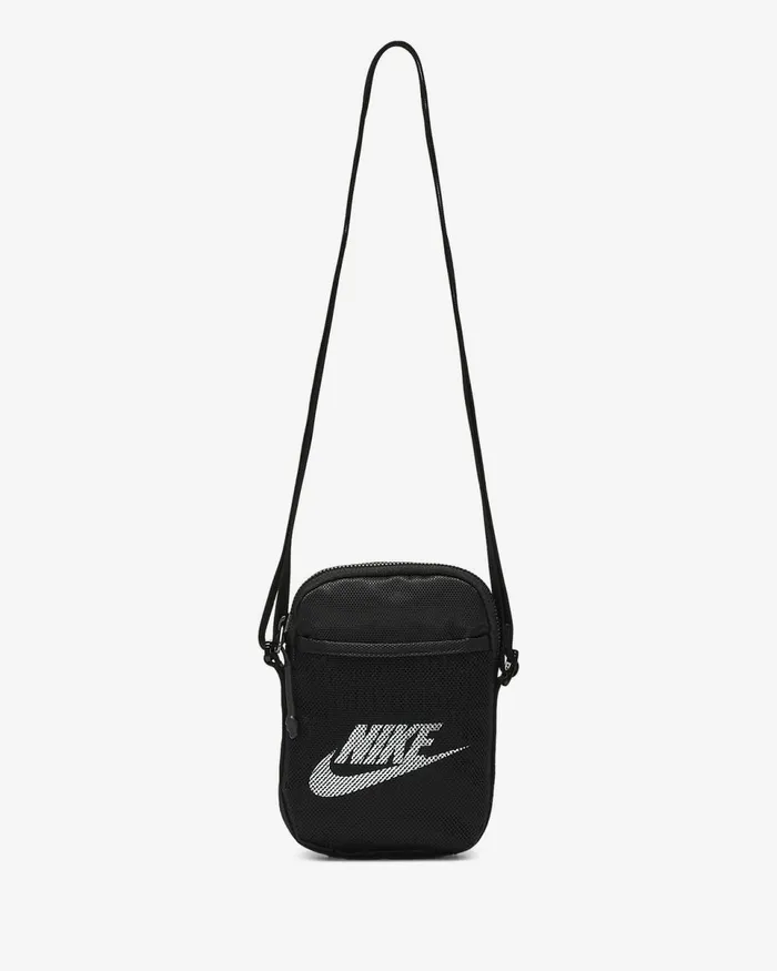 MenWomenKids Heritage Blackblackwhite Nike Bags And Backpacks