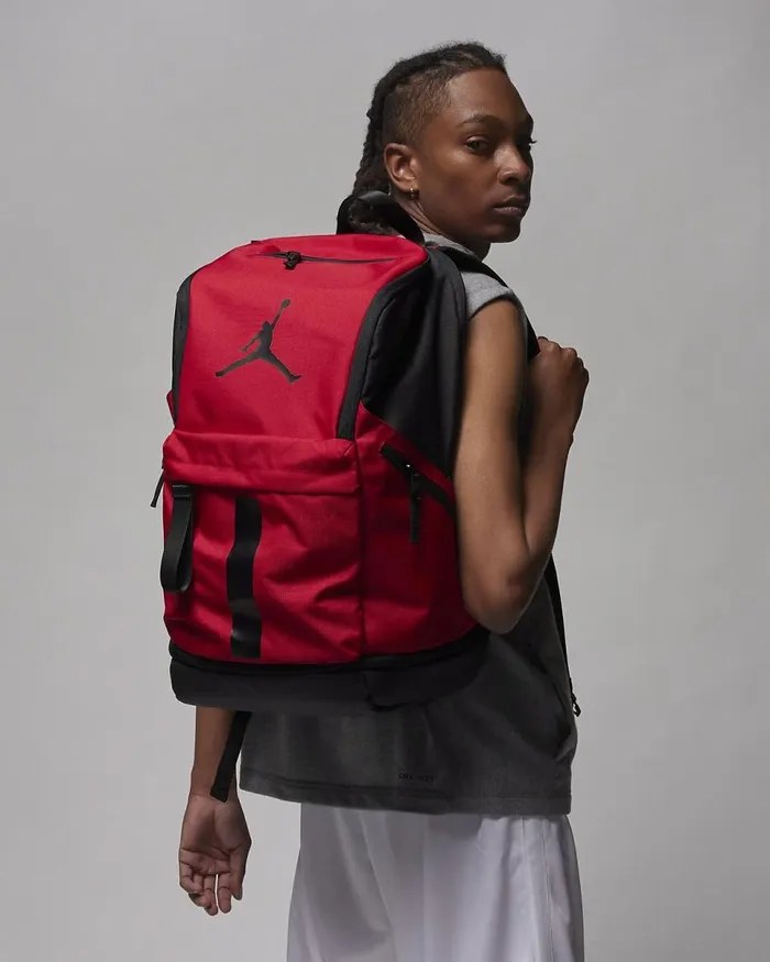 MenWomenKids Jordan Velocity Backpack Gym Red Nike Bags And Backpacks