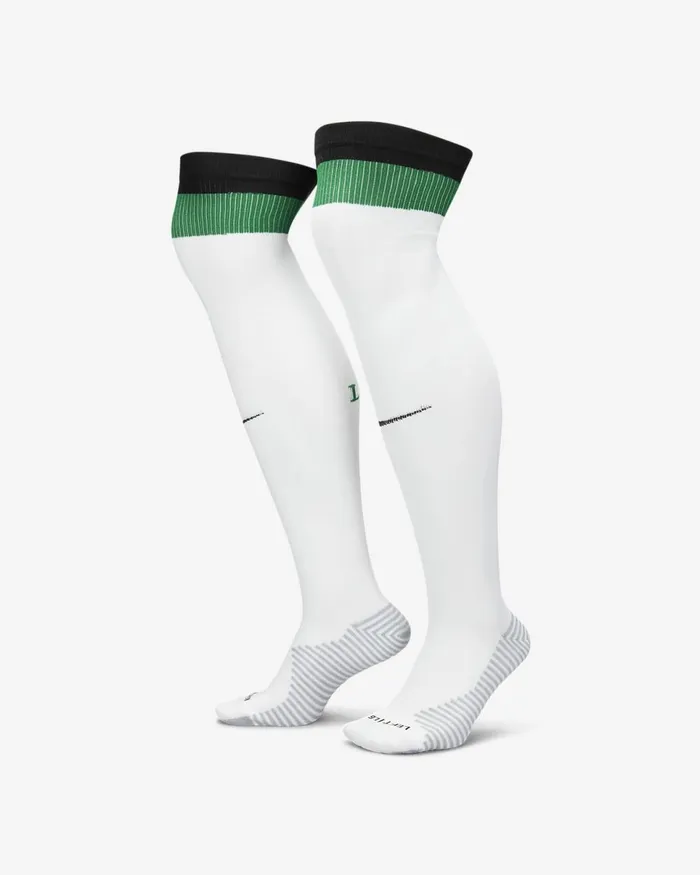 MenWomen Liverpool FC Strike Away Whiteblackpine Greenblack Nike Socks