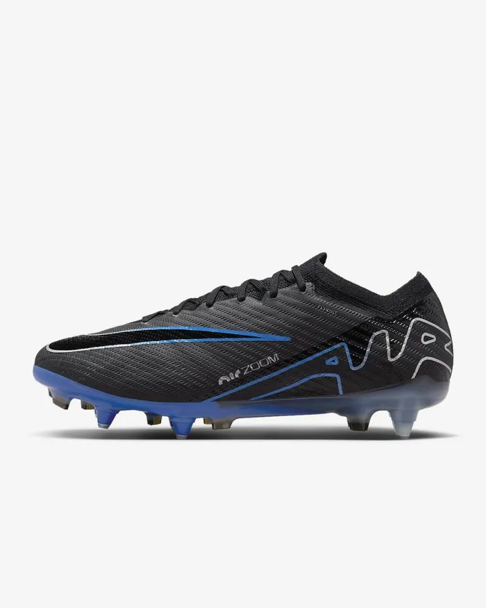 MenWomen Mercurial Vapor 15 Elite Blackhyper Royalchrome Nike Football