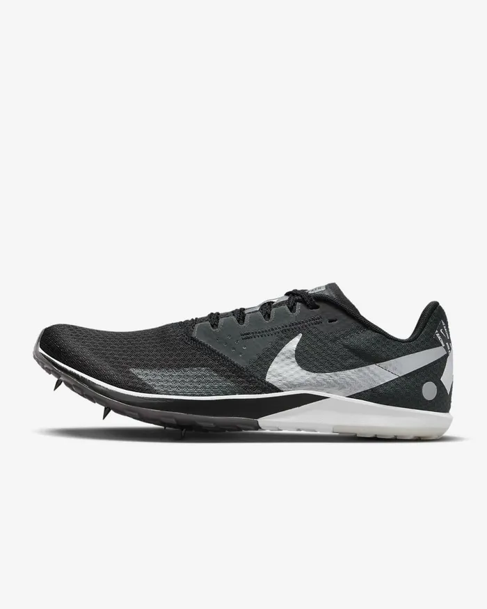 MenWomen Rival Xc 6 Blackdark Smoke Greywhitemetallic Silver Nike Running