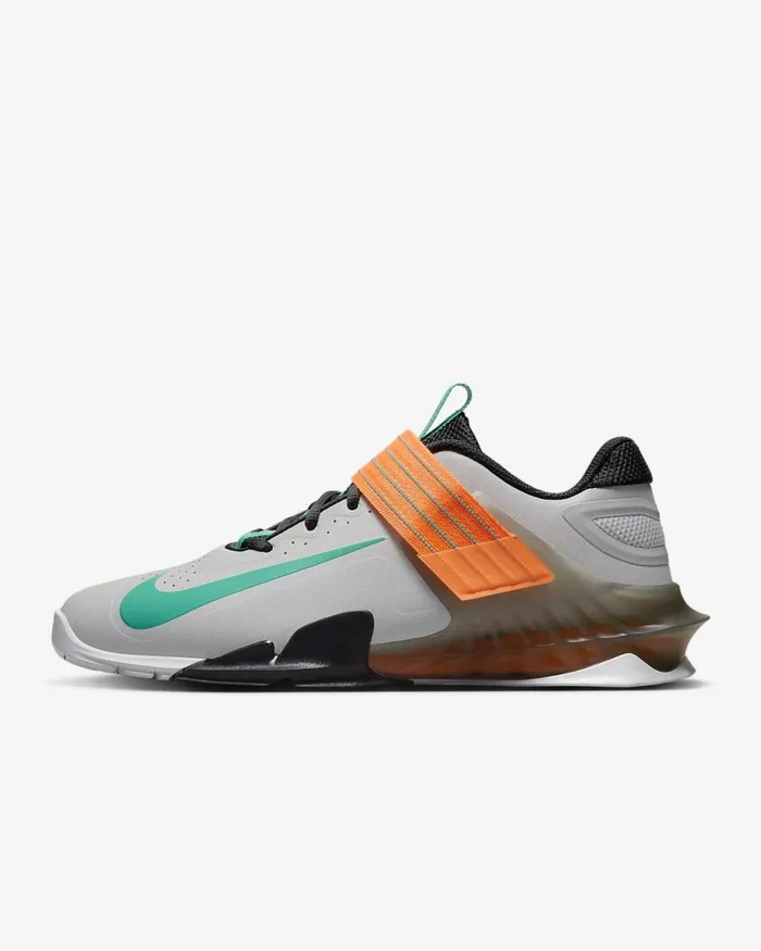 MenWomen Savaleos Grey Fogdark Smoke Greytotal Orangeclear Emerald Nike Training And Gym