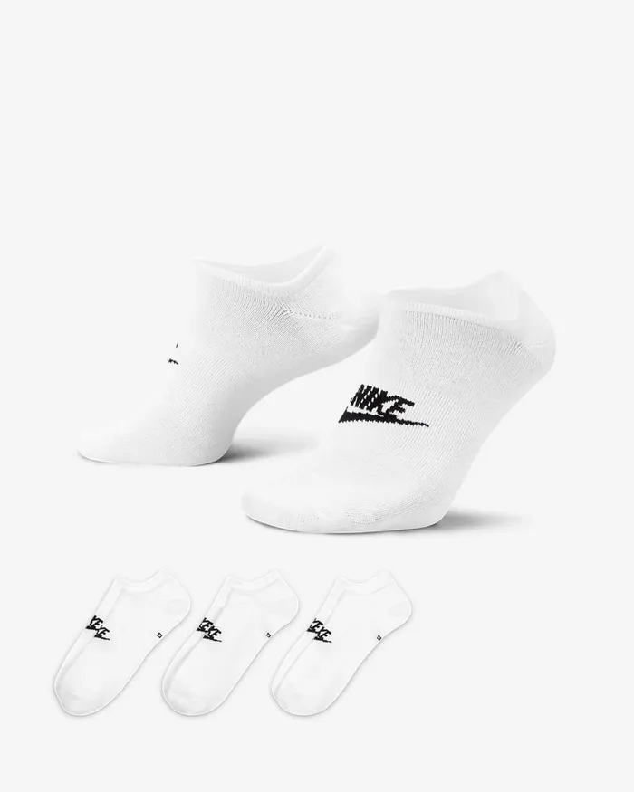MenWomen Sportswear Everyday Essential Whiteblack Nike Socks