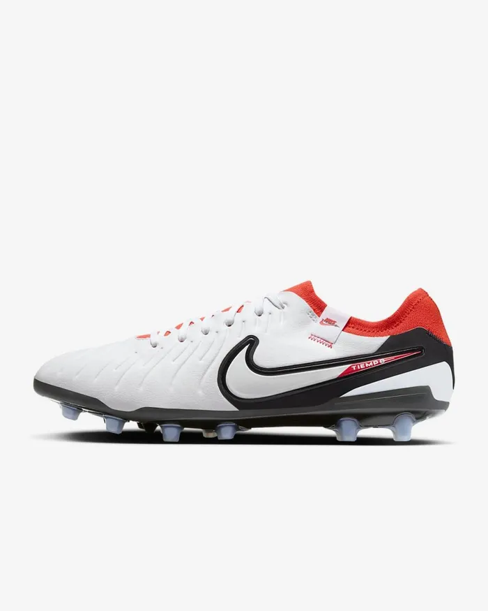 MenWomen Tiempo Legend 10 Pro Whitebright Crimsonblack Nike Football