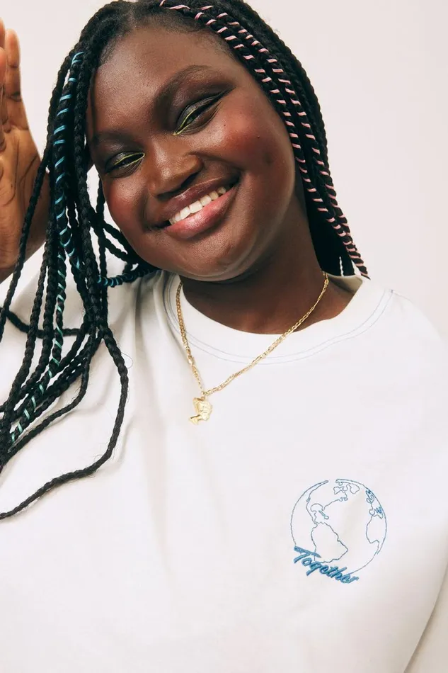 MenWomen Tops Cotton On Born This Way Foundation Tee Vintage White