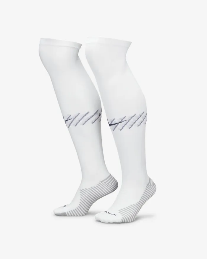 MenWomen Tottenham Hotspur Strike Home Whiteiron Purplebinary Blue Nike Socks