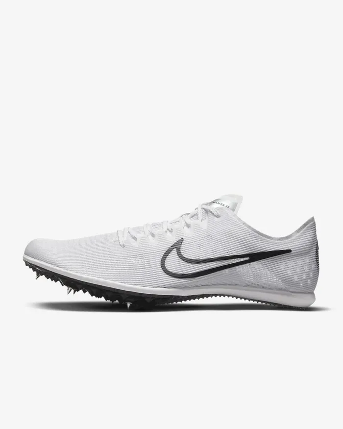 MenWomen Zoom Mamba 6 Whitemetallic Silverblack Nike Running