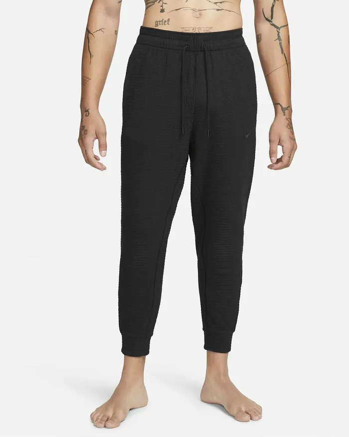 Men Yoga Blackblack Nike Trousers And Tights