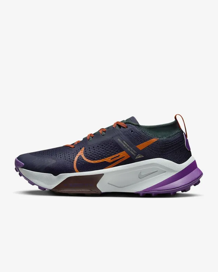 Men Zegama Purple Inkdeep Junglepurple Cosmossafety Orange Nike Running