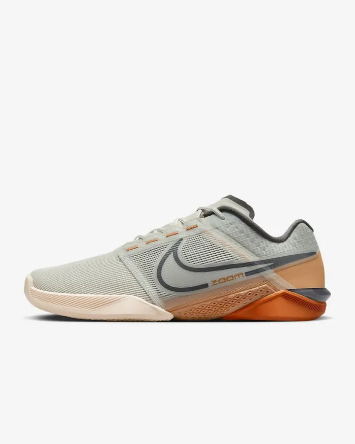 Men Zoom Metcon Turbo 2 Light Bonemica Greenamber Brownmedium Ash Nike Training And Gym