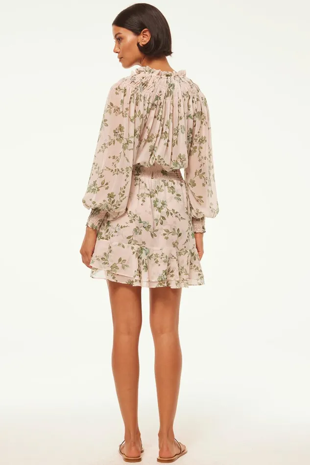 MISA Los Angeles Dresses Women ALMAHA DRESS White Sage Botanica