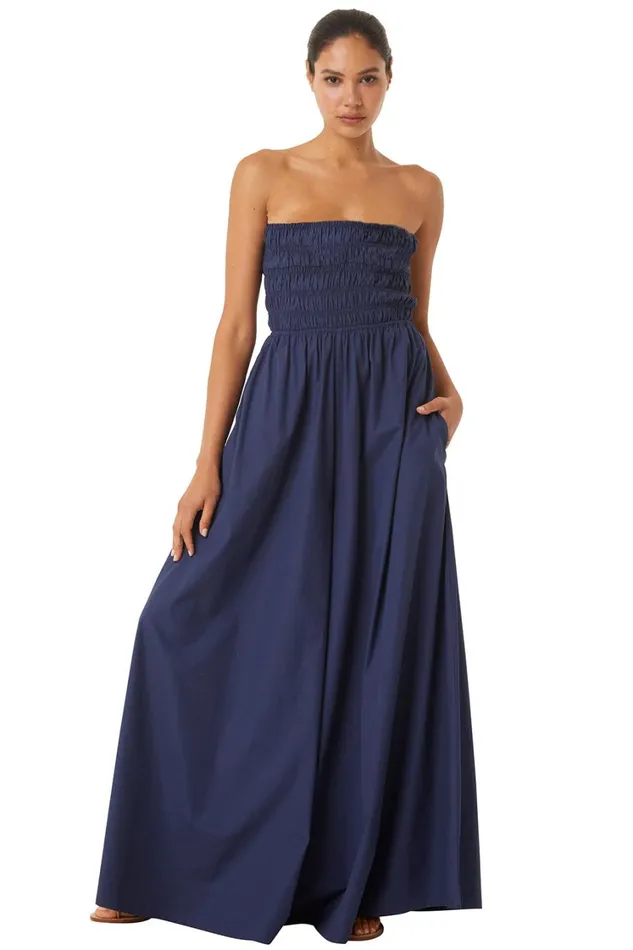 MISA Los Angeles Dresses Women ANDREA JUMPSUIT Sand Solid Poplin