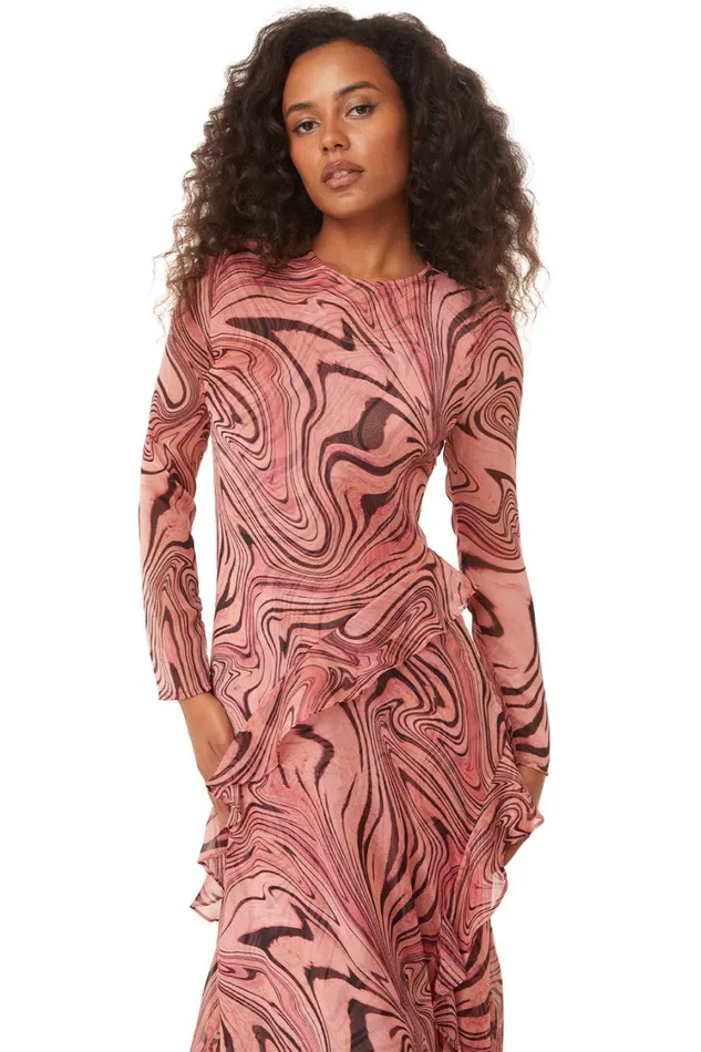 MISA Los Angeles Dresses Women ARI DRESS Feeling Groovy