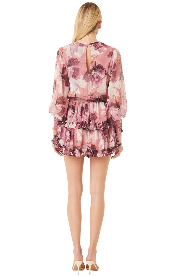 MISA Los Angeles Dresses Women CAMILA DRESS Flora Tropical Mix