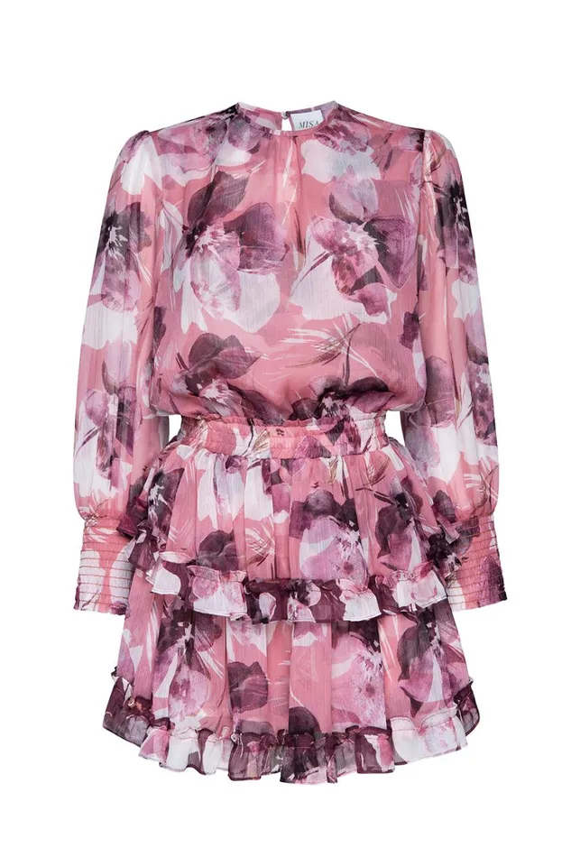 MISA Los Angeles Dresses Women CAMILA DRESS Flora Tropical Mix