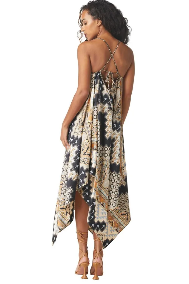 MISA Los Angeles Dresses Women DELFINA DRESS Alhambra Mosaic