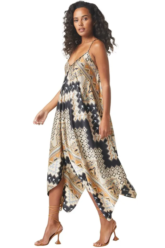 MISA Los Angeles Dresses Women DELFINA DRESS Alhambra Mosaic