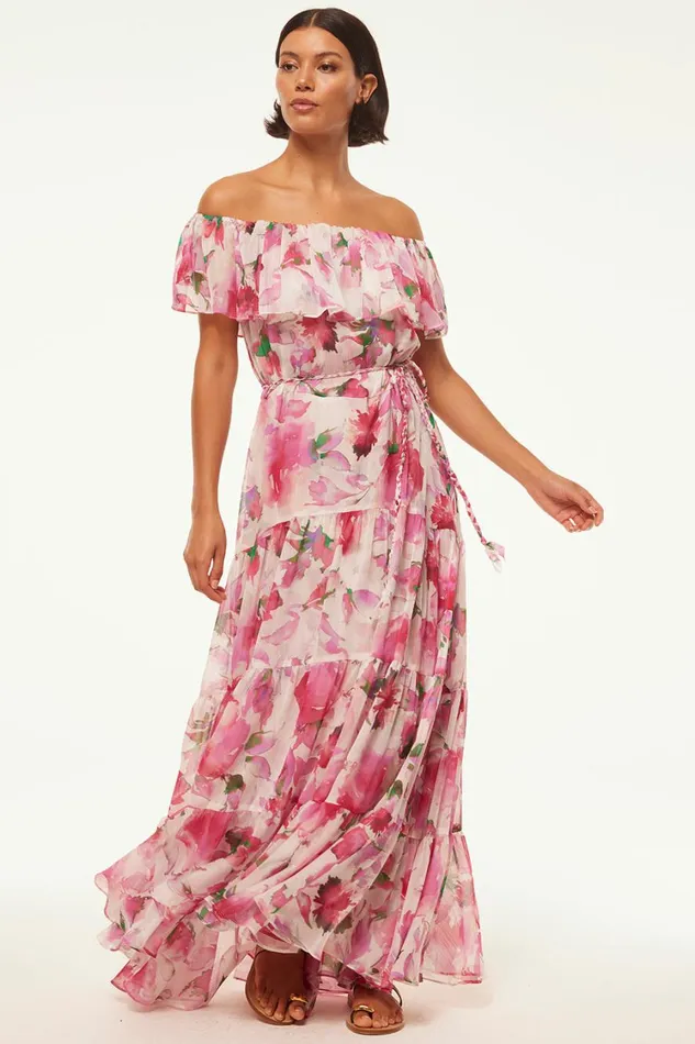 MISA Los Angeles Dresses Women ESTELLA DRESS Garden Fuchsia
