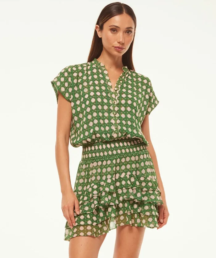 MISA Los Angeles Dresses Women EVIE DRESS Rattan Tile
