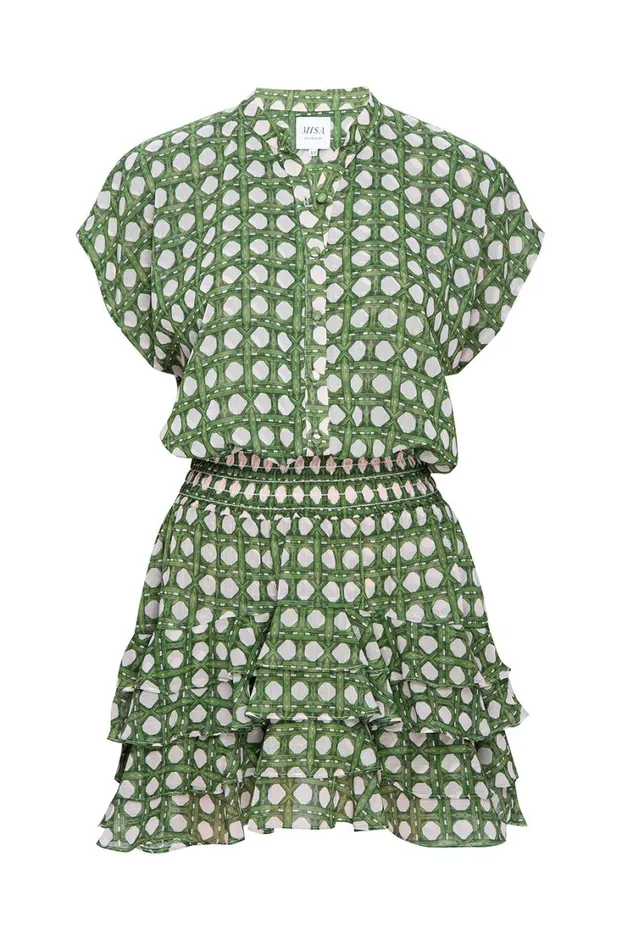 MISA Los Angeles Dresses Women EVIE DRESS Rattan Tile