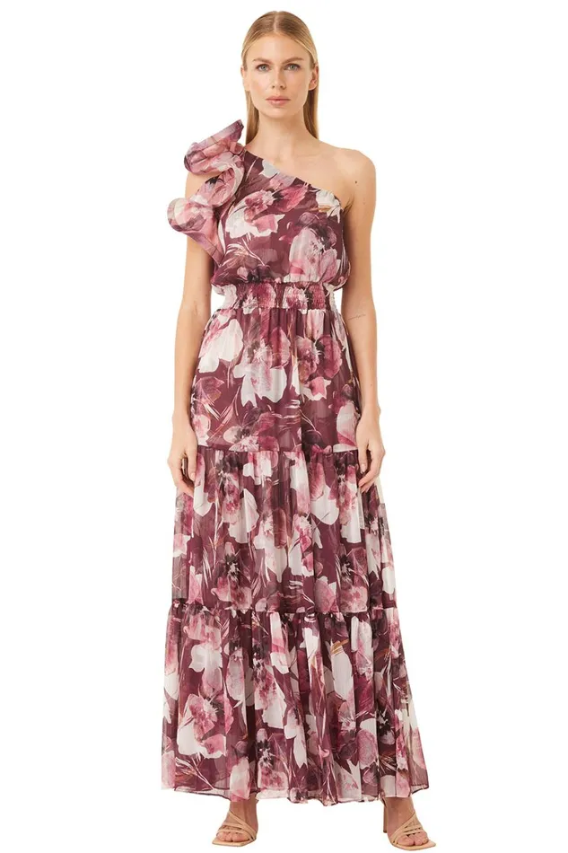 MISA Los Angeles Dresses Women ILARIA DRESS Flora Tropical Mix