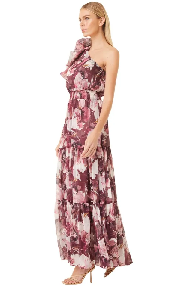 MISA Los Angeles Dresses Women ILARIA DRESS Flora Tropical Mix