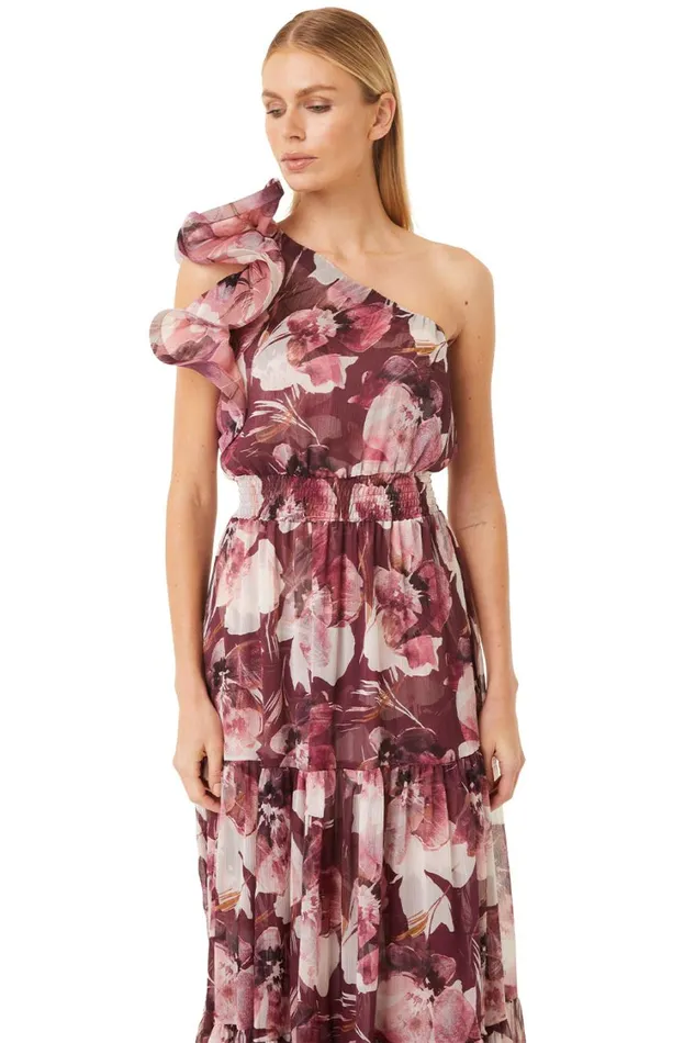 MISA Los Angeles Dresses Women ILARIA DRESS Flora Tropical Mix