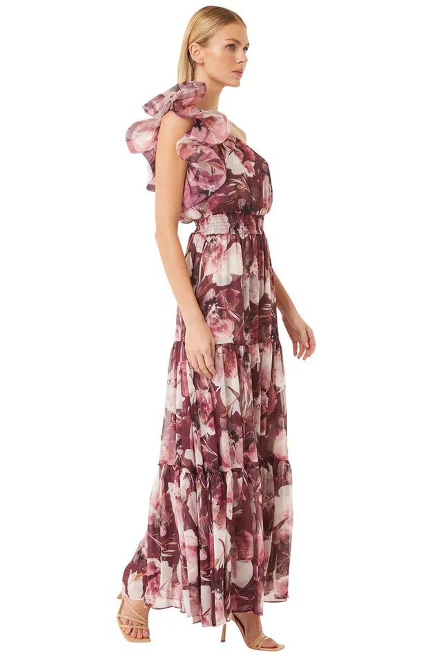 MISA Los Angeles Dresses Women ILARIA DRESS Flora Tropical Mix