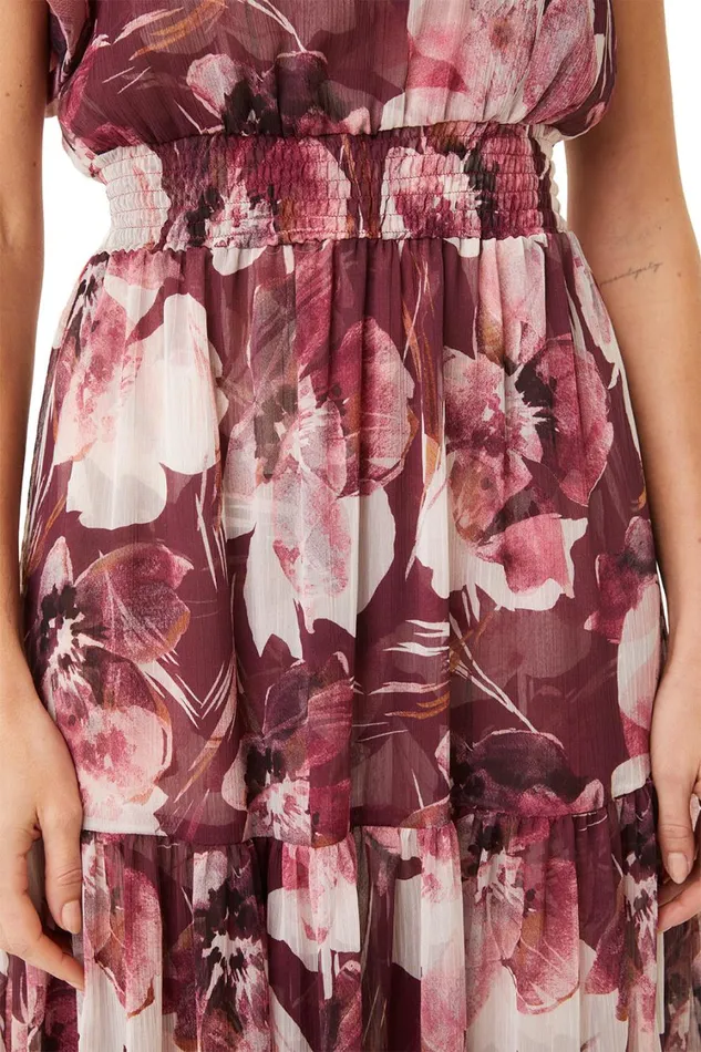 MISA Los Angeles Dresses Women ILARIA DRESS Flora Tropical Mix