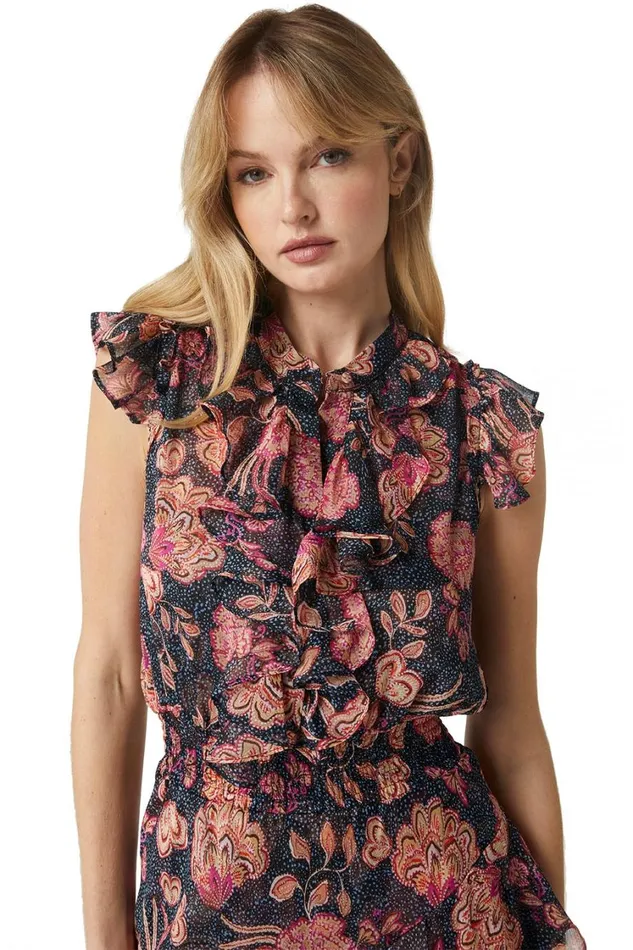 MISA Los Angeles Dresses Women ILYSA DRESS Flora Dot