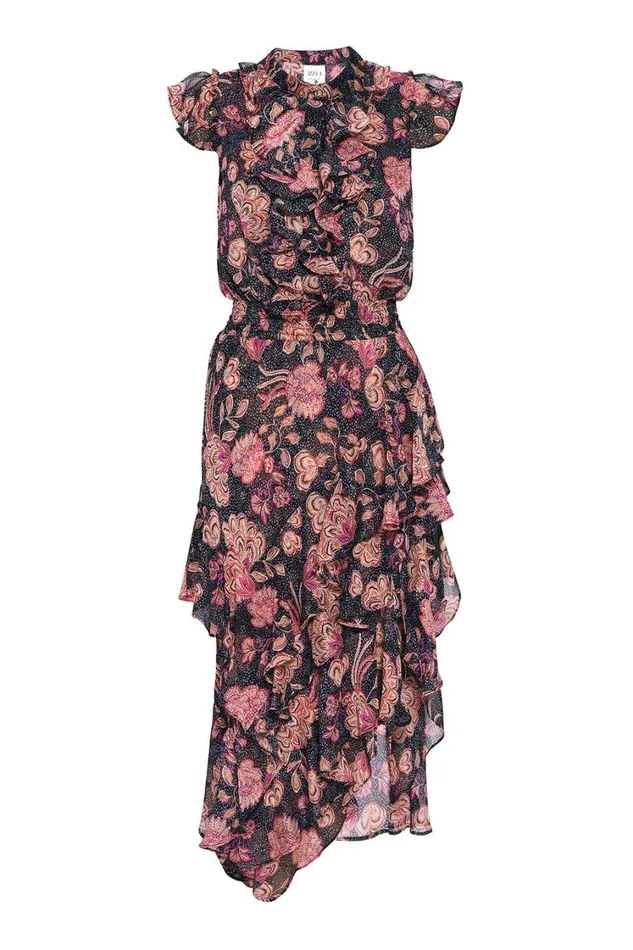 MISA Los Angeles Dresses Women ILYSA DRESS Flora Dot
