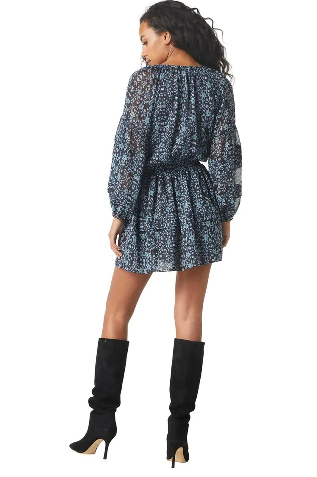 MISA Los Angeles Dresses Women KARLINA DRESS Nightshade Flora