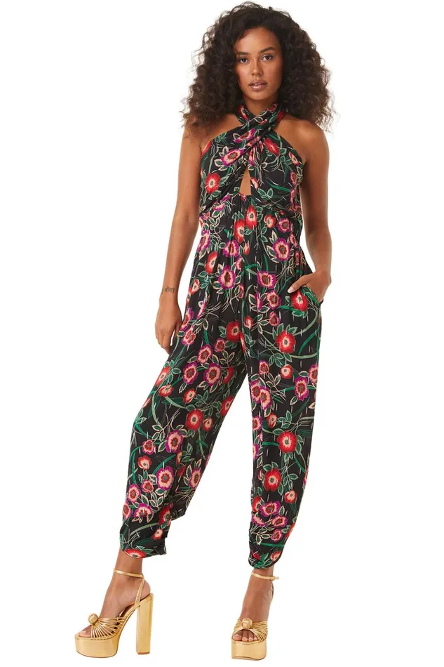 MISA Los Angeles Dresses Women KORA JUMPSUIT Anemone Awe