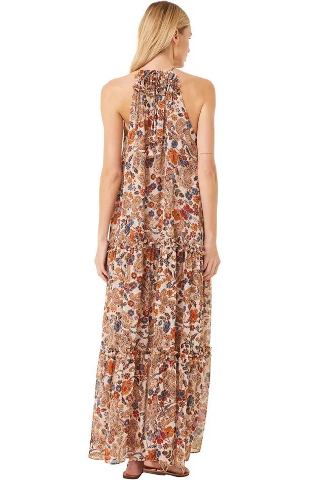 MISA Los Angeles Dresses Women LALA DRESS Coco Lurex Paisley