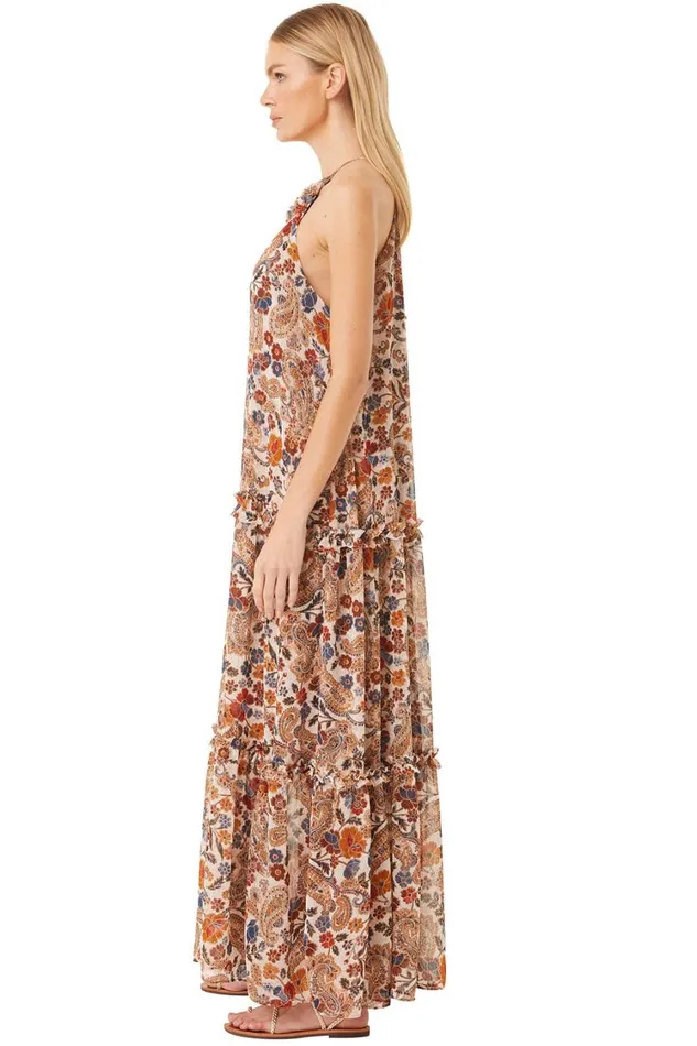 MISA Los Angeles Dresses Women LALA DRESS Coco Lurex Paisley