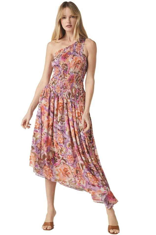 MISA Los Angeles Dresses Women LYDIA DRESS Sunset Blooms