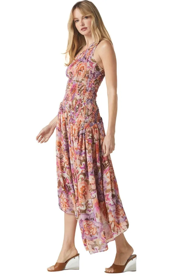 MISA Los Angeles Dresses Women LYDIA DRESS Sunset Blooms