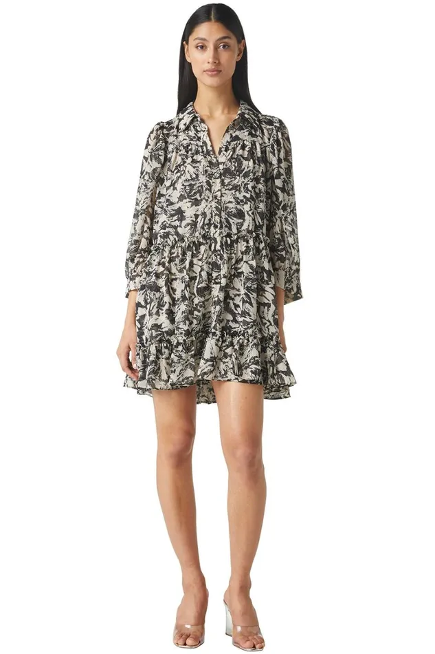 MISA Los Angeles Dresses Women MITA DRESS Tonal Abstract
