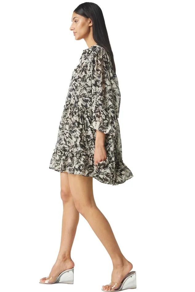 MISA Los Angeles Dresses Women MITA DRESS Tonal Abstract