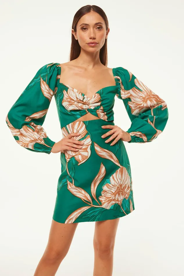 MISA Los Angeles Dresses Women NINA DRESS Cartagena Flora