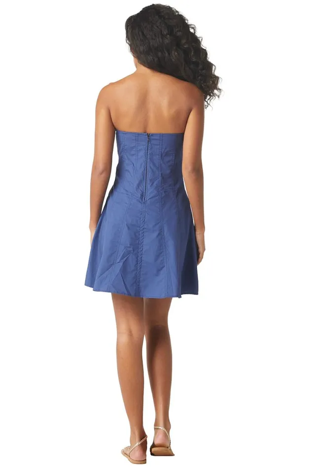 MISA Los Angeles Dresses Women NISHA DRESS Indigo Blue