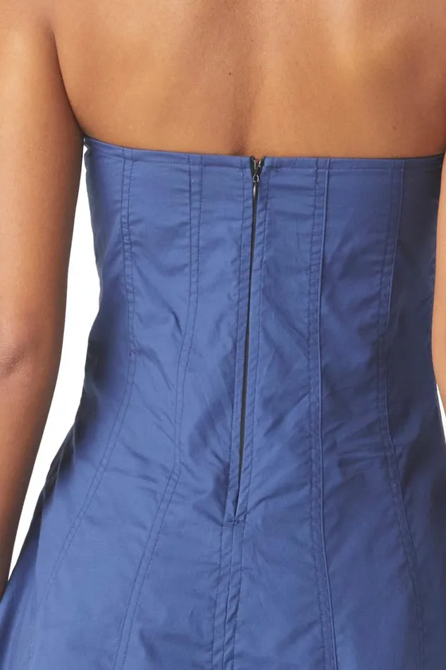 MISA Los Angeles Dresses Women NISHA DRESS Indigo Blue