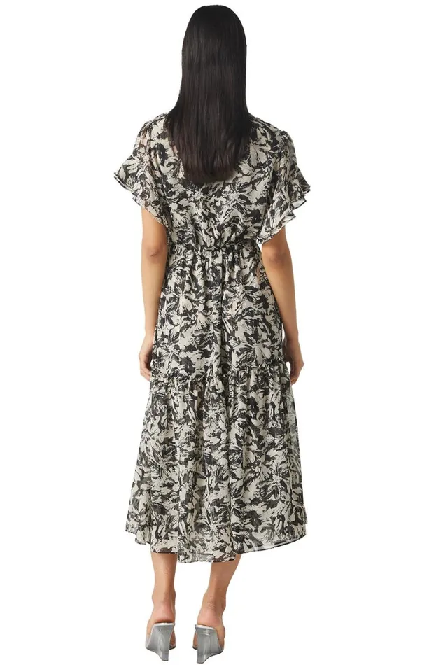MISA Los Angeles Dresses Women RANJANA DRESS Tonal Abstract