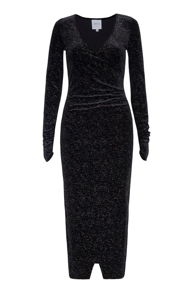 MISA Los Angeles Dresses Women SETARAH DRESS Astral Dusted