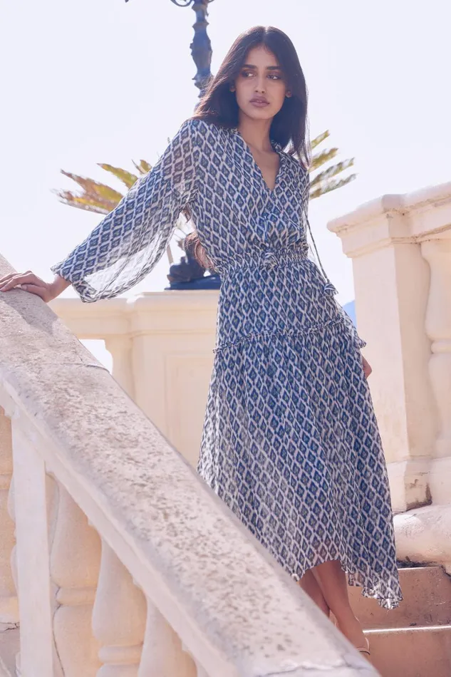 MISA Los Angeles Dresses Women TASIA DRESS Peridot Eyes
