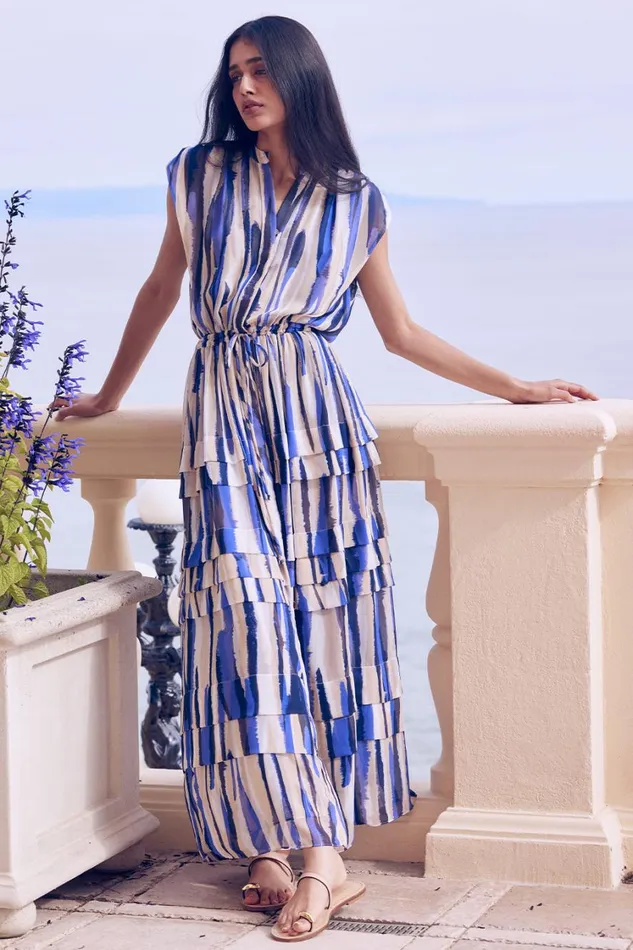 MISA Los Angeles Dresses Women ULRICHA DRESS Striped Instinct